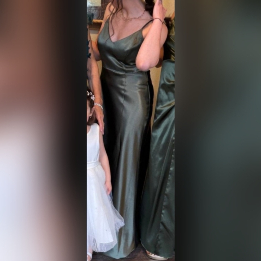 Birdy Grey Olive Green Maxi Dress